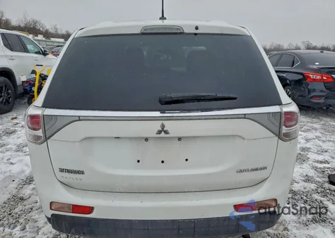 2014 Mitsubishi Outlander Se from USA, damaged, VIN JA4AD3A34EZ006111